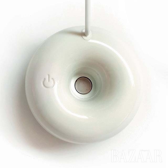 Neotizen 포그링작은 물그릇에 띄워놓고 USB만\n연결하면 되는 휴대용 초음파\n가습기. 2만8천6백원.