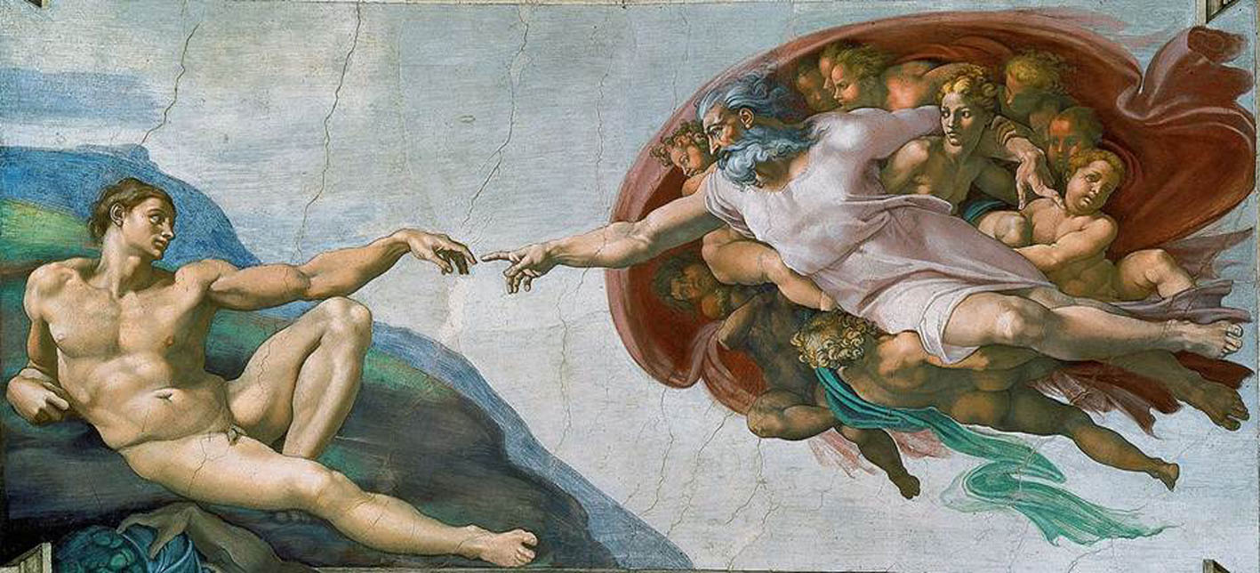 미켈란 젤로의 ＇아담의 창조＇