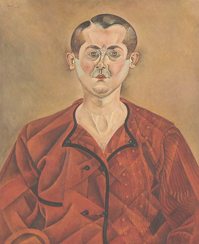호안 미로의 자화상, 1919, 73×60cm, oil on canvas.