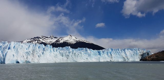 남아메리카 대륙의 남단, 파타고니아 지방의 모레노 빙하.